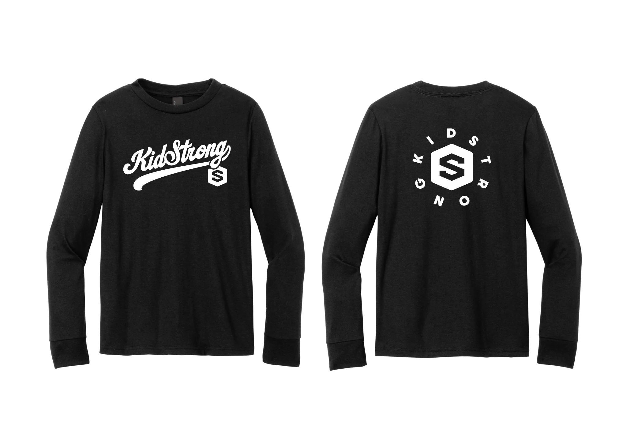 KidStrong Cursive Long Sleeve Tee - Image 4