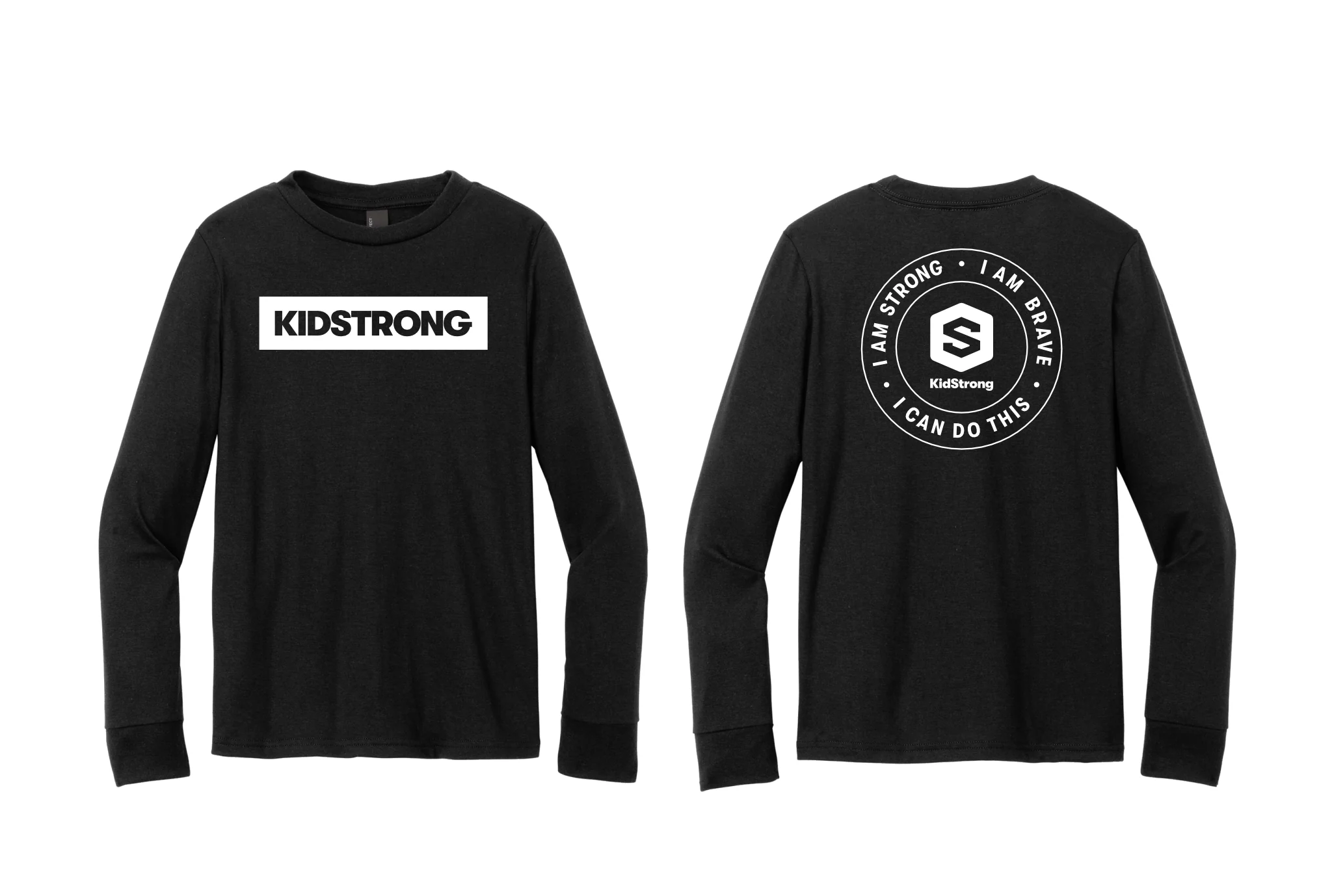 KidStrong Block Logo Long Sleeve Tee - Image 3