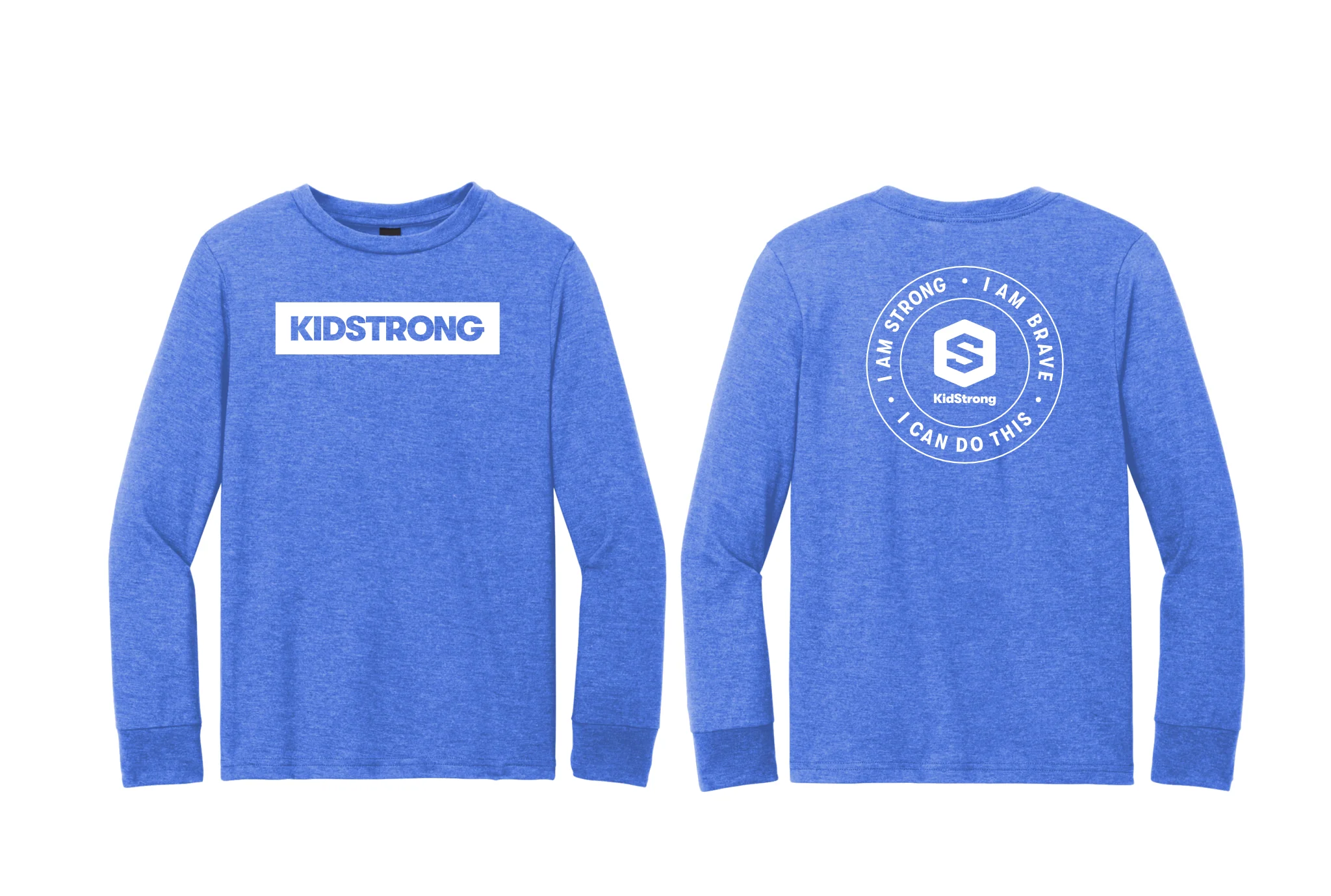 KidStrong Block Logo Long Sleeve Tee - Image 4